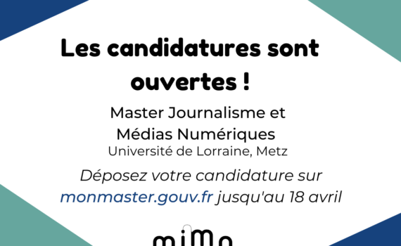 Les candidatures sont ouvertes !